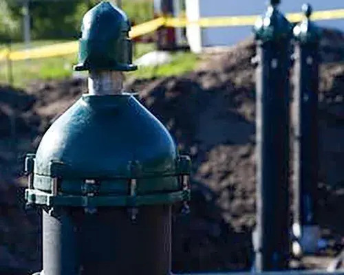 Amber Water Pros Commercial / Municipal Water Systems - a commercial building with Amber Water Pros water pumps.