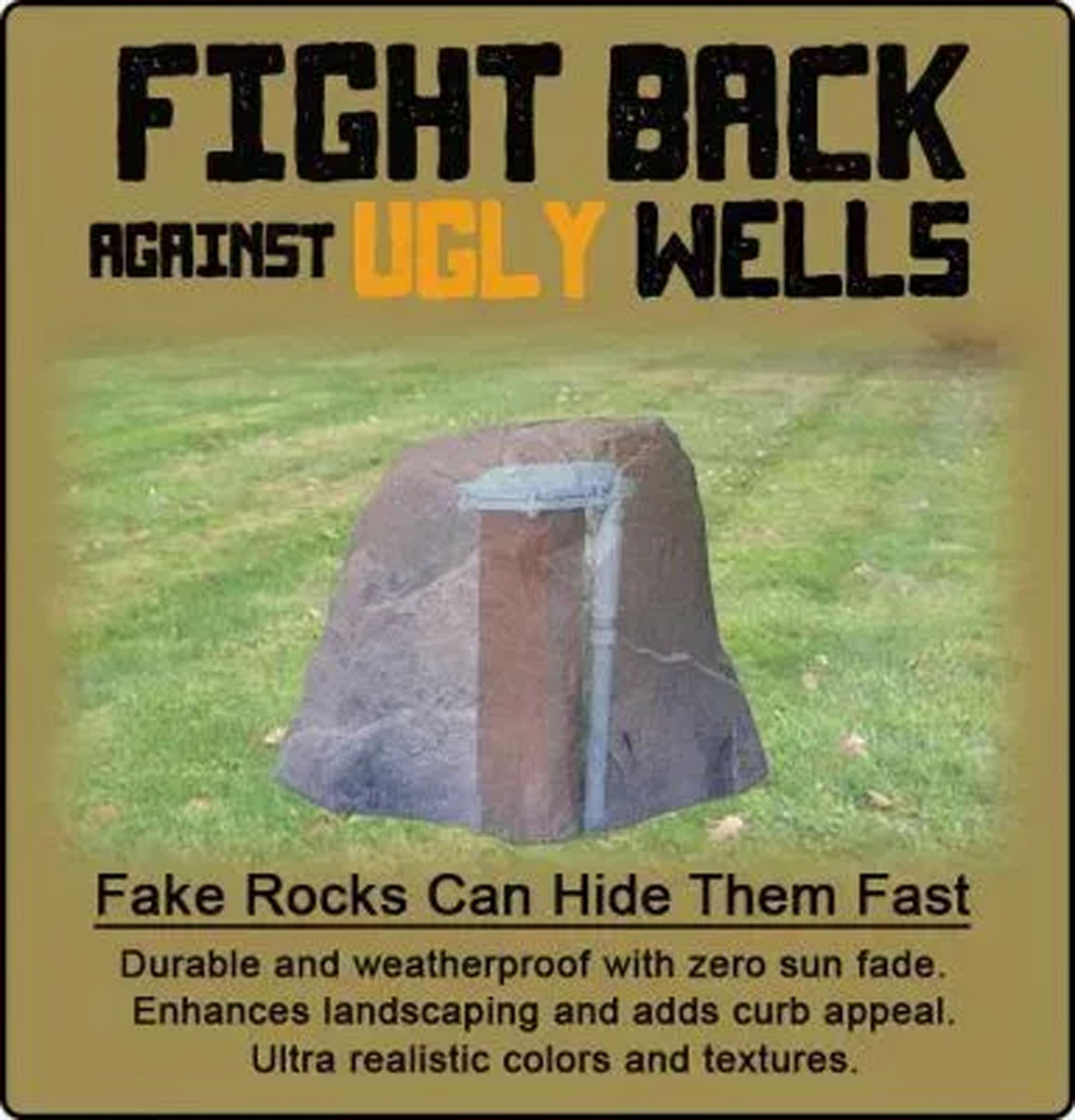 Amber Water Pros well cover