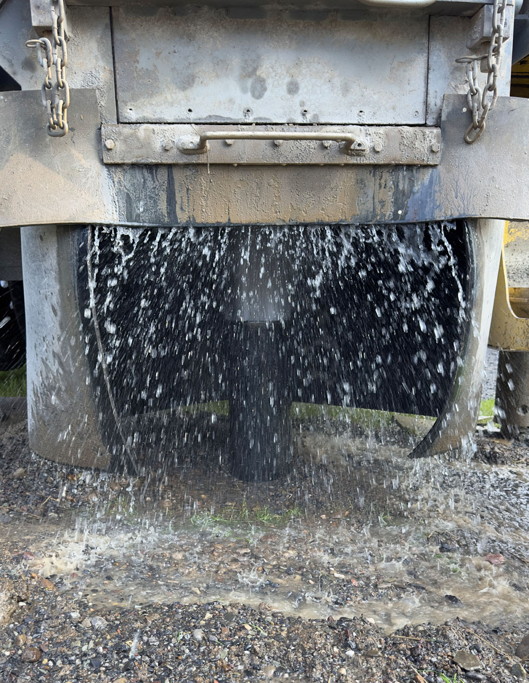 A Upstate NY & NE PA drill working into the ground.